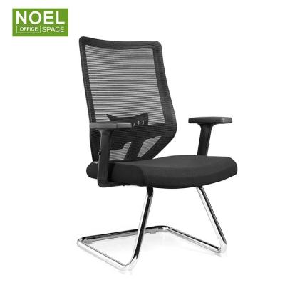 China (Size) Mid Ergonomic Furniture Chair Simple Design Adjustable Back Synthetic Leather Best Office Chair for sale