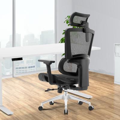 China CHRISTMAS High Back Full Mesh Lumbar Support Office Furniture Separate Rotation Ergonomic Chairs for sale