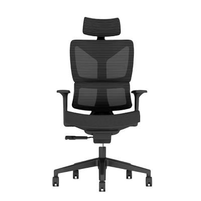 China (Height)Comfortable Adjustable High Back Management Computer Task Mesh Office Chair With Adjustable Headrest for sale