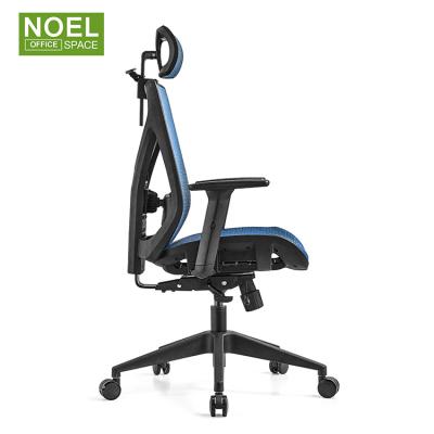 China Ergonomic Swivel Chair (Height) High Back Office Extended Chair Adjustable Comfortable Mesh Desk for sale