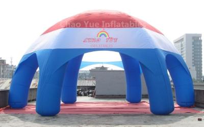 China Big Customized Inflatable Spider Dome Tent with CE blower for sale