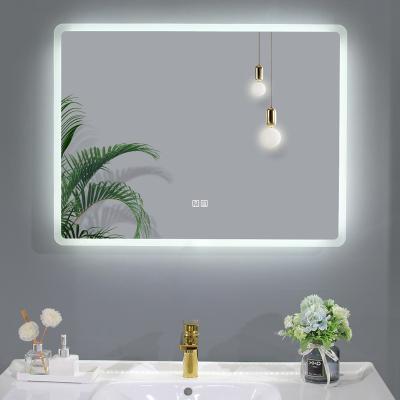 China Lighted Sauce LED Bathroom Mirror With Light , Smart Bathroom Mirror for sale