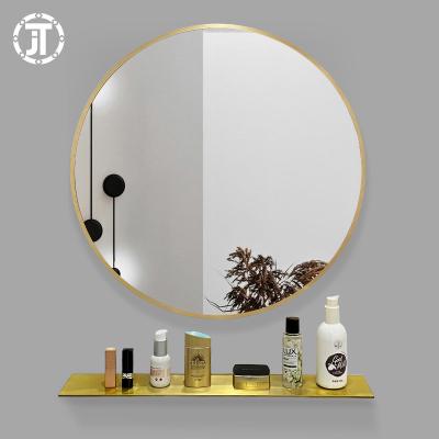 China Illuminated Popular Fashion Bathroom Mirror With Shelf For Home\Hotel for sale