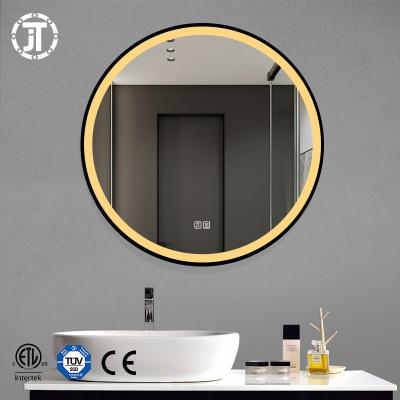 China Illuminated High Quality Anti Fog LED Smart Bathroom Makeup Mirror With Lighted for sale