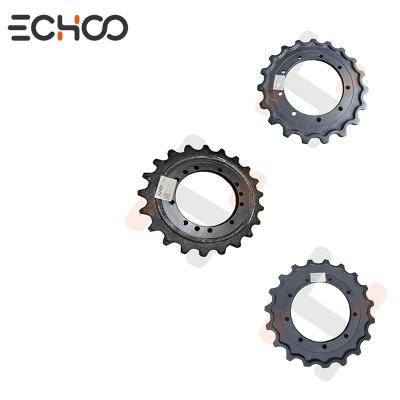 China Yanmar YB501 Chain Sprocket Mini Excavator Undercarriage Components for sale