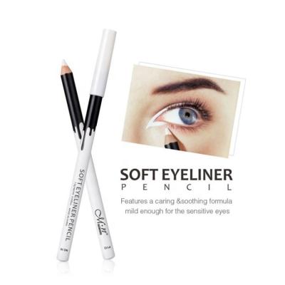 China Waterproof Permanent White Waterproof Eyeliner Mini Professional Cosmetic Pencil for sale