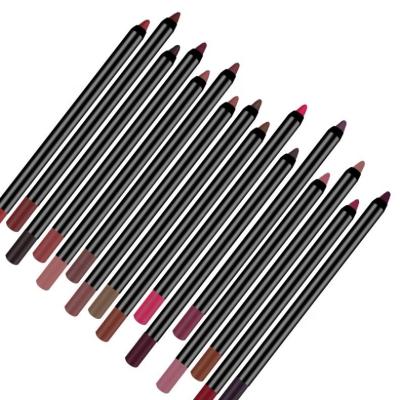 China 16 Colors Seller Logo Waterproof Custom Private Label Lipliner Vegan Waterproof Lipliner Long Lasting for sale