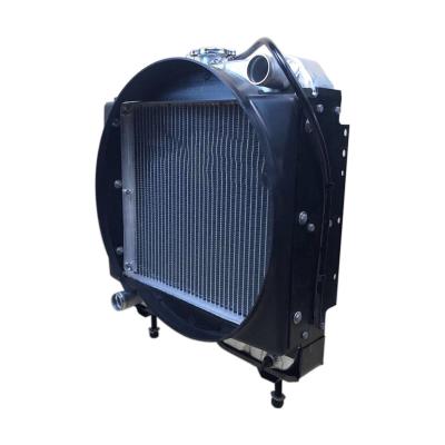 China Cooling system yuchai 4108 engine 4110 radiator for heavy truck 777b water radiator for sale