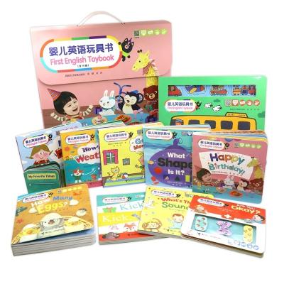 China Educational Picture Books Early Toybook 10volumns Storybook Babies' Toybook Books Hardcover Children English Hardcover Book for sale