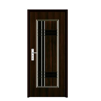 China Modern Luxury Exterior Design Apartment Turkey Stainless Steel Security Door for sale