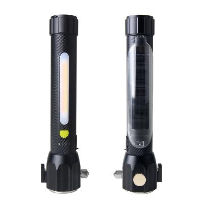 China New Design Crank Generator Hand Dynamo Camping Flashlight for sale