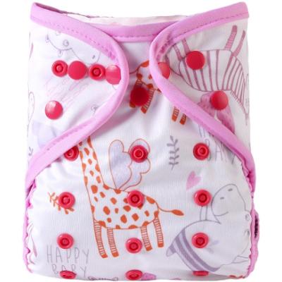 China One Size Printed Eco-Friendly Baby Diaper Diaper Adjustable Waterproof Newborn Covers for sale