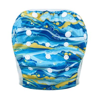 China Top selling high quality soft printed products and hot swimming trunks one size cloth diaper cover for sale