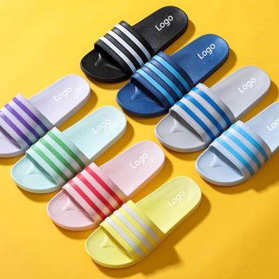 China CUSHIONING Manufacturer Wholesale 2022 New Summer Slippers Hotel Home Bathroom Unisex Unisex Outdoor Flat Slippers for sale