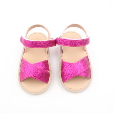 China New Summer Flat Sandals Custom Leather Sandals Shoes For Girls Children for sale