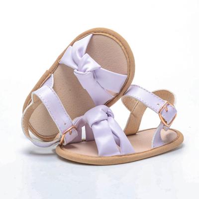 China Genuine Leather Baby Sandals Brown Baby Sandals Flat for sale