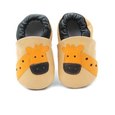 China 2018 Pattern Design Genuine Leather Cute Infant Shoes Genuine Leather Soft Leather Baby Shoes for sale