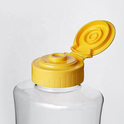 China Non Shake 38-400 Puddle Food Grade 40mm Cap Screw Top Lid From Factory With Push-Pull PP Silicone Valve For Closing Bottles for sale