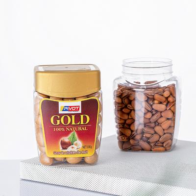 China food & Beverage Packaging Household PET Clear Bottles Plastic Jar For Food Snacks Storage With Plastic Or Aluminum Screw Top for sale