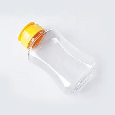 China Honey Best price pet custom plastic bpa free honey water squeeze bottle with flip top cap for sale