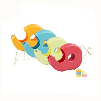 China Bands widthâ ‰ ¤ 2cm stationery tape cutter/tape gun/plastic snail shaped tape dispenser for sale