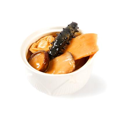 China Nutritious Seafood Dishes Canned Abalone Frozen Abalone Canned Sea Cucumber With Rice Mate for sale