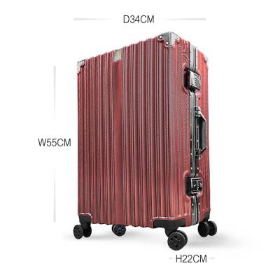 China light & 2022 Hot Selling Personalized High Quality Suitcase Travel Luggage Cases Durable/High Quality/Reasonable Prices Carry On Trolley Luggage for sale