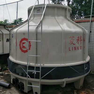 China Industrial Cooling System 100 Ton Low Noise Long Life Water Cooling Tower Cross Flow FRP PVC Film for sale