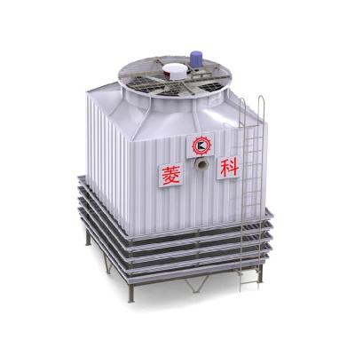 China Industrial Cooling System Meter Flow Water Cycle Fiberglass Water Cooling Tower Closed Plastic Flow Water Cooling Tower for sale