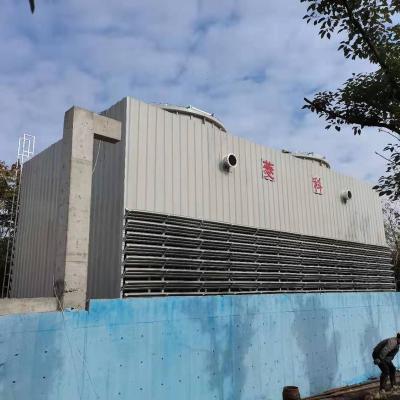 China 2022 Industrial Hot Sale Square Counter Flow Fan Industrial Cooling System Air Cooling Tower For Plastic Chemical Industry for sale