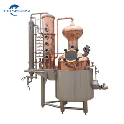 China Brewpub beer brewery restaurant destilation alcohol distillery 100l 200l 1000l alcohol distiller for vodka machine for sale