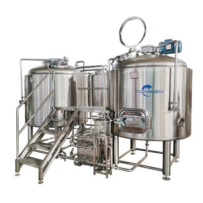 China Brewing Plant 500L Craft Brewery Beer 500L 5BBL Crush Tun Brew Kettle Beer Brewing Equipment Prices for sale