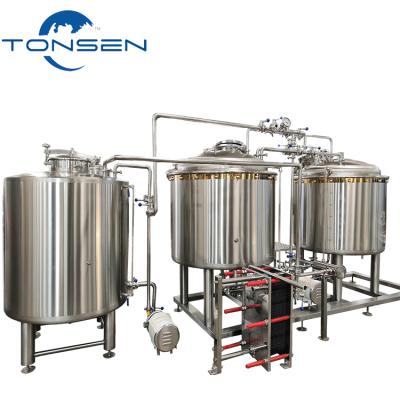 China TONSEN beer equipment all in one birra brew mini distillery alcohol ethanol distillation equipment for sale