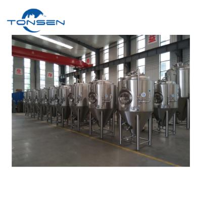 China food & Beverage Plant Good Quality 5000l 35000l Fermenter Used Craft Beer Brewing Equipment for sale