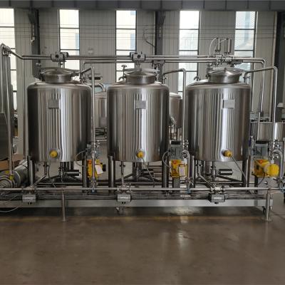 China Beer equipment cleaning Tonsen 50L 100L 500L 1000L cerveceria tank cleaning CIP system cleaning machine for sale