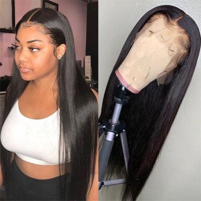 China Factory Sale Silky Straight Straight Invisible Fashion Human Hair Aligned Unprocessed Natural Wigs For Sale for sale