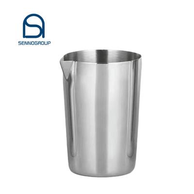 China Viable Wholesale Custom Stainless Steel Bar Cup Barware Cocktail Glassware Mixing Mug for sale