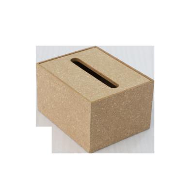 China Customized Eco-friendly Home Decorative Tissue Box Facial Tissue Paper Towel Carton High Quality Facial Tissue Cardboard Storage Box for sale