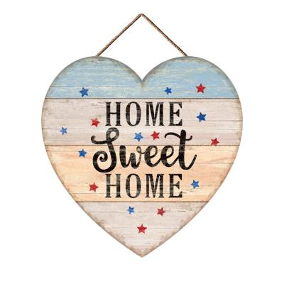 China Wholesale Wooden Wooden MDF Love Picture Photo Frame Wall Decorations For Home for sale