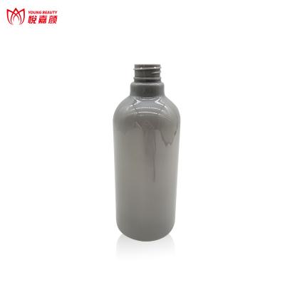 China Empty PET Plastic Bottles Netting Packaging Plastic Shampoo Bottle for sale