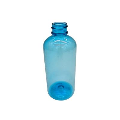 China BEAUTY PACKAGING CE Certification 110ml Non-toxicdisposable High Quality Blue Plastic Cosmetic Empty Bottle for sale