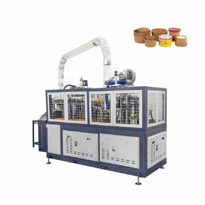 China Factory 2021 High Quality Full Automatic Easy In Opreate Paper Cup Making Machine For Advertising Company for sale