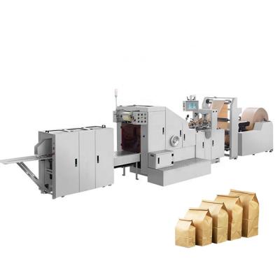 China Factory Wholesale High Quality Fully Automatic Easy To Opreate Paper Bag Making Machine Price For Food Beverage Plant for sale