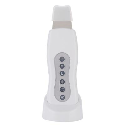 China Portable Electric Dead Facial Machine Portable Electric Dead Facial Skin Spatula DEEP CLEANING Ultrasonic Skin Cleaning Scrubber for sale