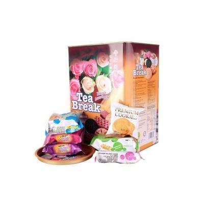 China Natural Special Romantic Gift Cheap Cookies Health Foods 700g Assorted Cookie for sale