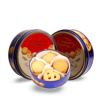 China Natural Wholesale Healthy 113.4g Gluten Free Tin Premium Butter Festival Cookies for sale