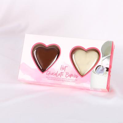 China Gift Daily Valentine's Day Chocolate Snack Heart Shaped Chocolate for sale