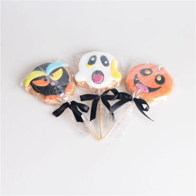 China New Natural Decorated Halloween Cookies For Makers Professional Supply for sale