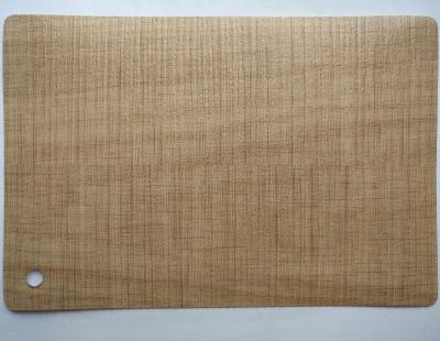 Chine Wood Grain Finish PVC Foils Roll For Furniture Door Decoration à vendre