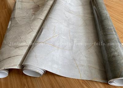 China Hoogglanzende marmeren PVC decoratieve film met ROHS-gecertificeerde productie Te koop